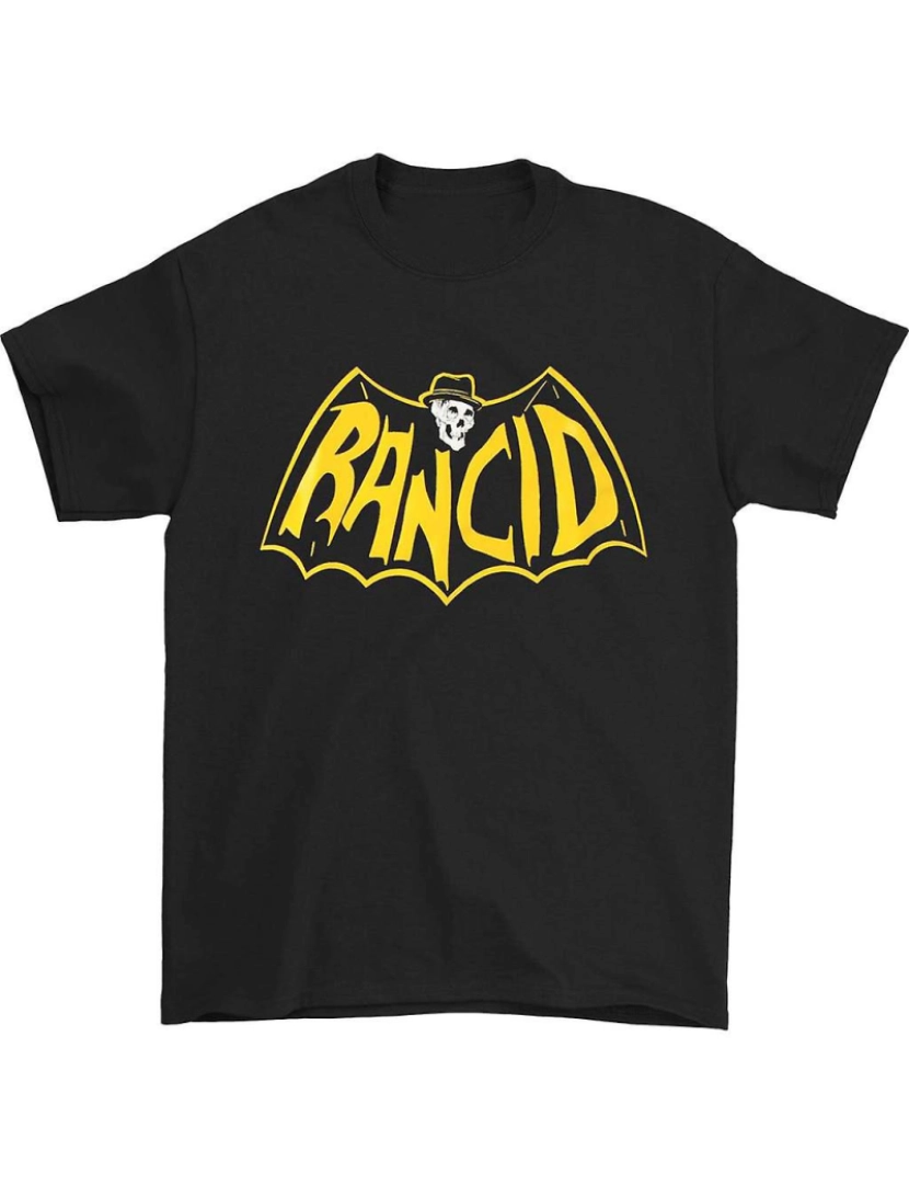 Rockinstone - T-shirt Camiseta Rancid Skele-Tim Bat