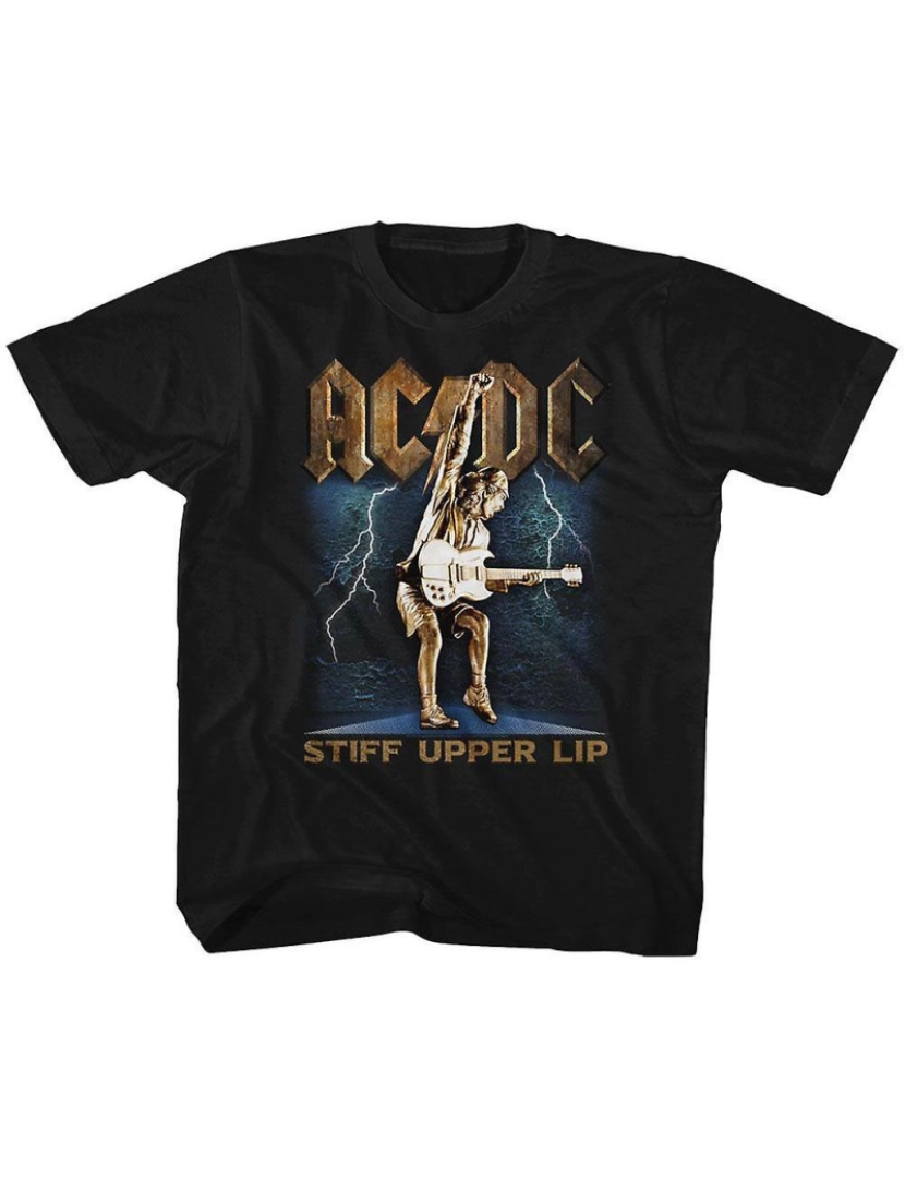 Rockinstone - T-shirt AC/DC Juventude Rígida