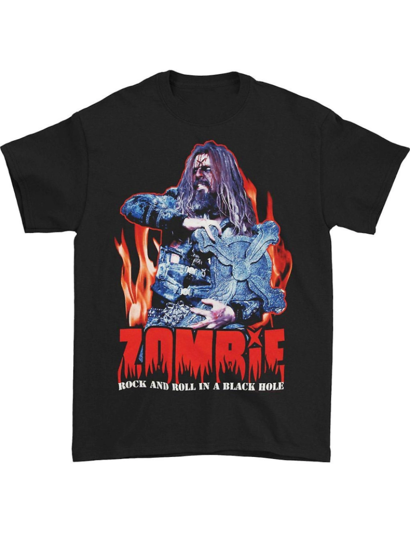 Rockinstone - T-shirt Rob Zumbi Buraco Negro