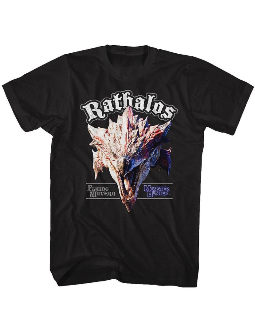 Rockinstone - T-shirt Caçador de Monstros Ratholos