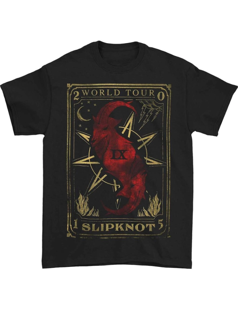 Rockinstone - T-shirt Slipknot Goat Tarot 2015 Summer's Last Stand Tour