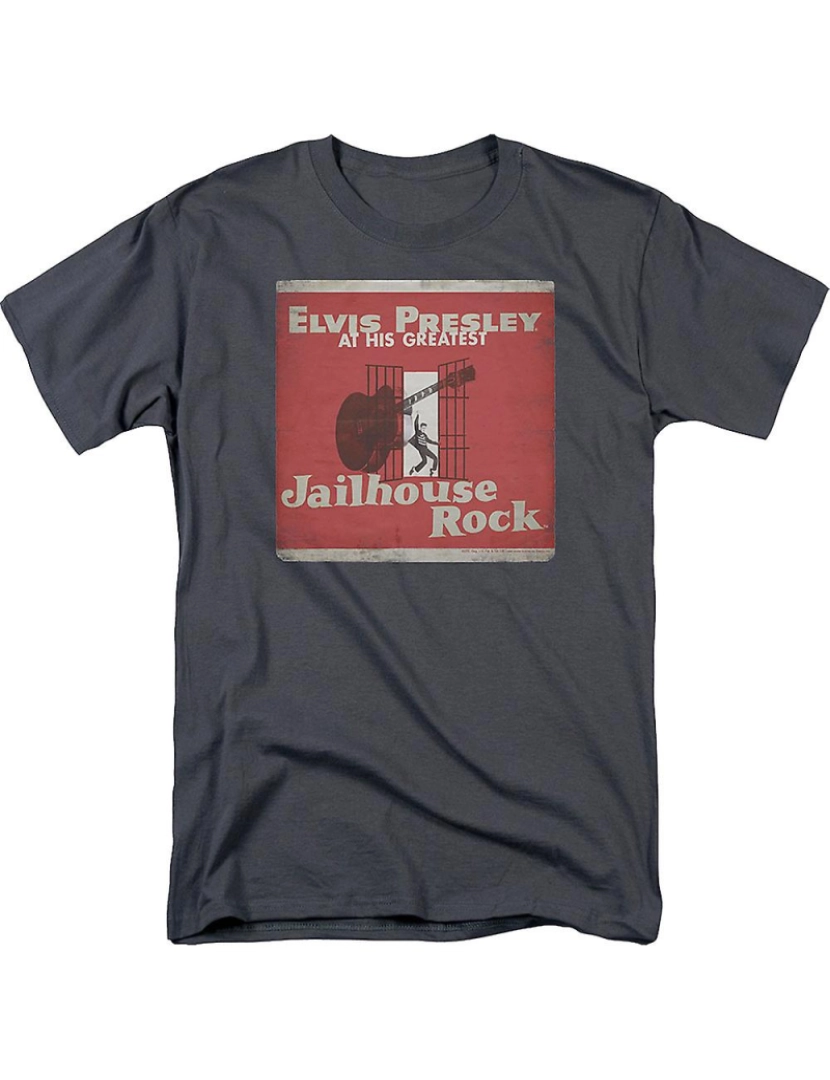 Rockinstone - T-shirt Prisão Rock Elvis Presley