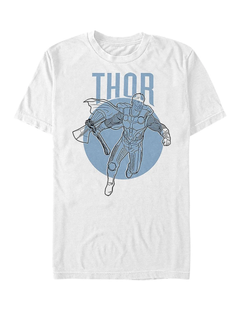 Rockinstone - T-shirt Thor Esboço Vingadores Ultimato