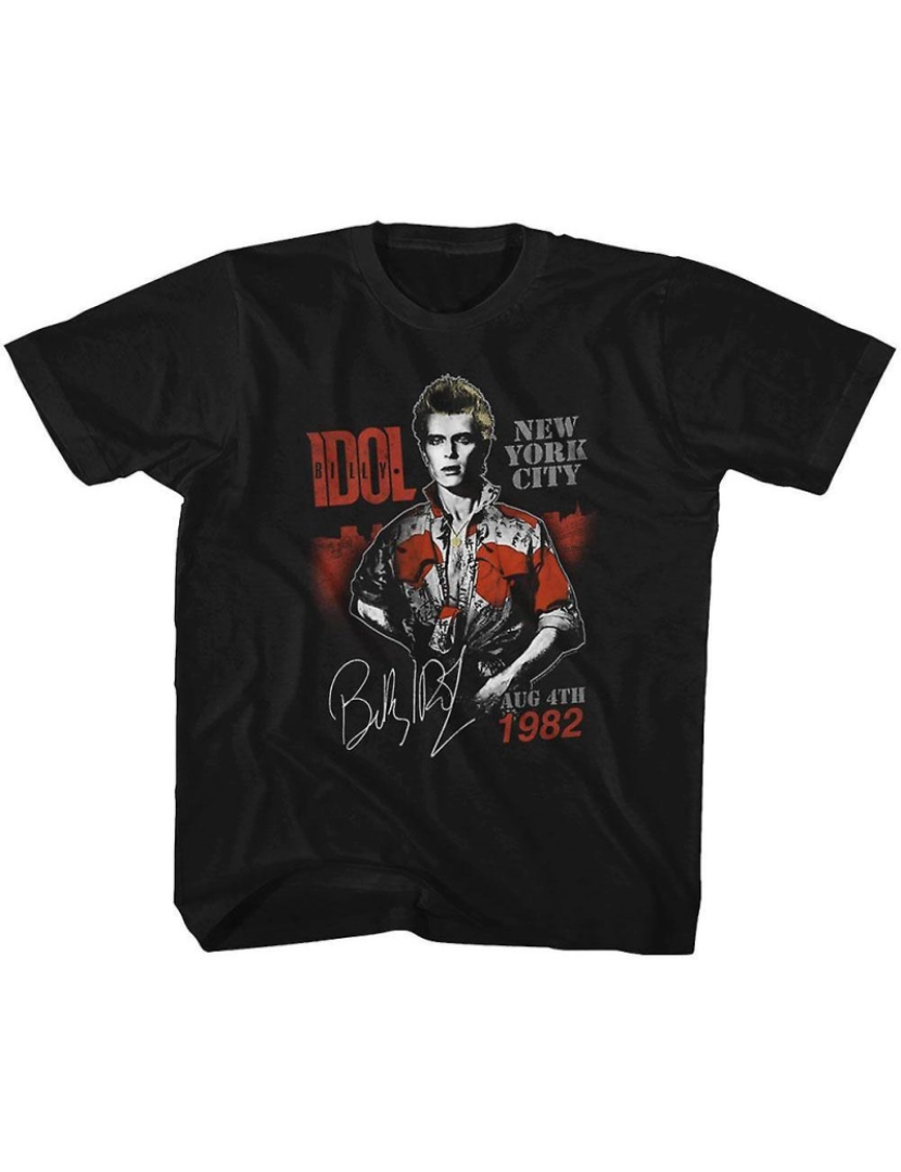 Rockinstone - T-shirt Billy Idol agosto de 82 Juventude