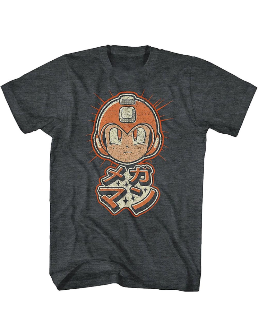 Rockinstone - T-shirt Megaman retrô