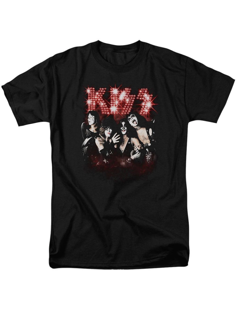 Rockinstone - T-shirt KISS Fumo e Espelhos Adulto