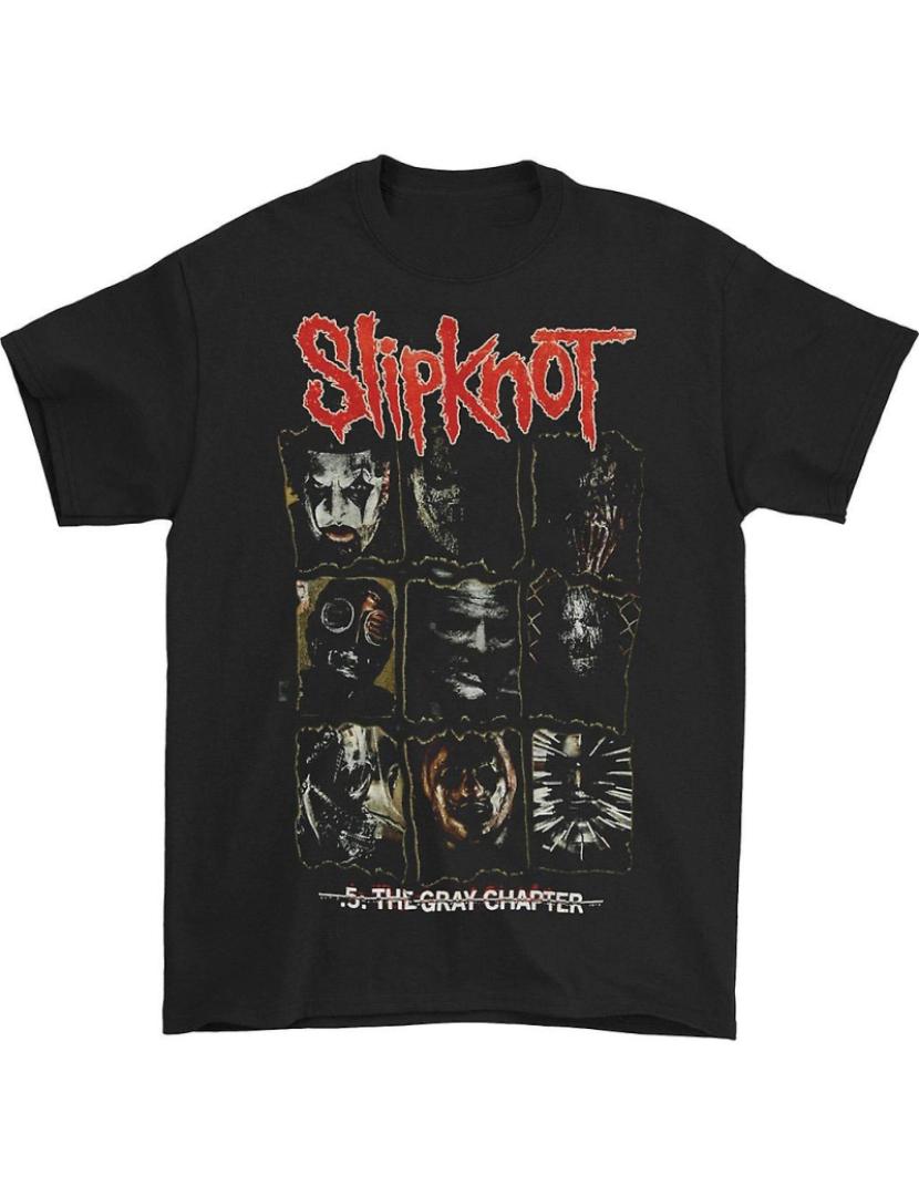 Rockinstone - T-shirt Caixas rasgadas do Slipknot