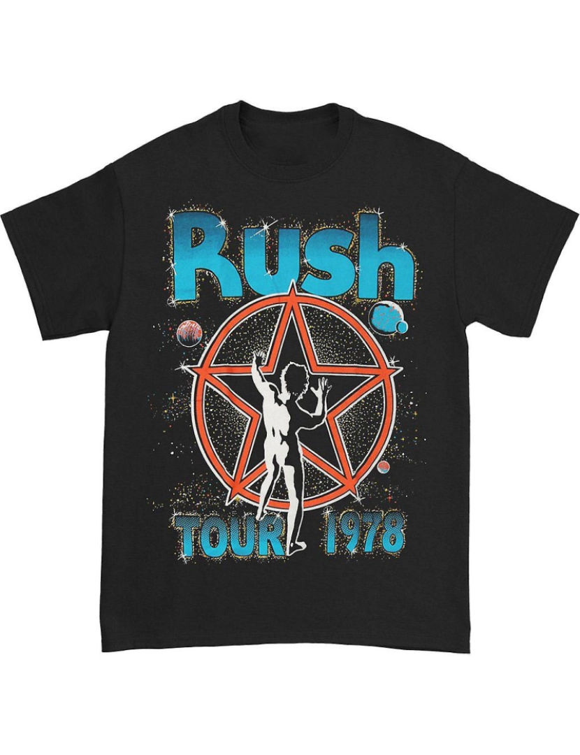 Rockinstone - T-shirt Turnê Rush Starman 1978