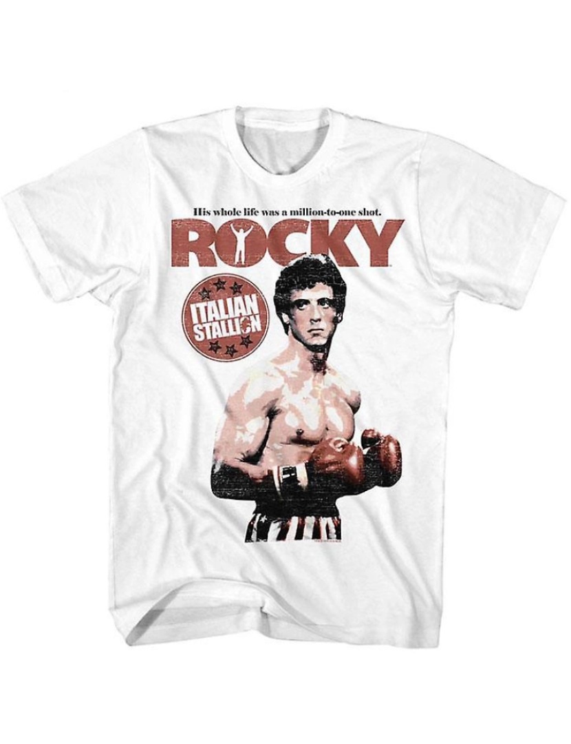 Rockinstone - T-shirt Rocky milhão para um