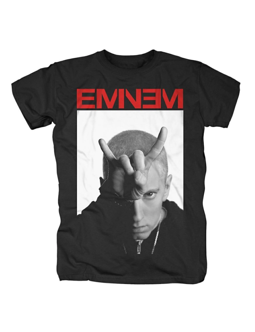 Rockinstone - T-shirt Chifres de Eminem