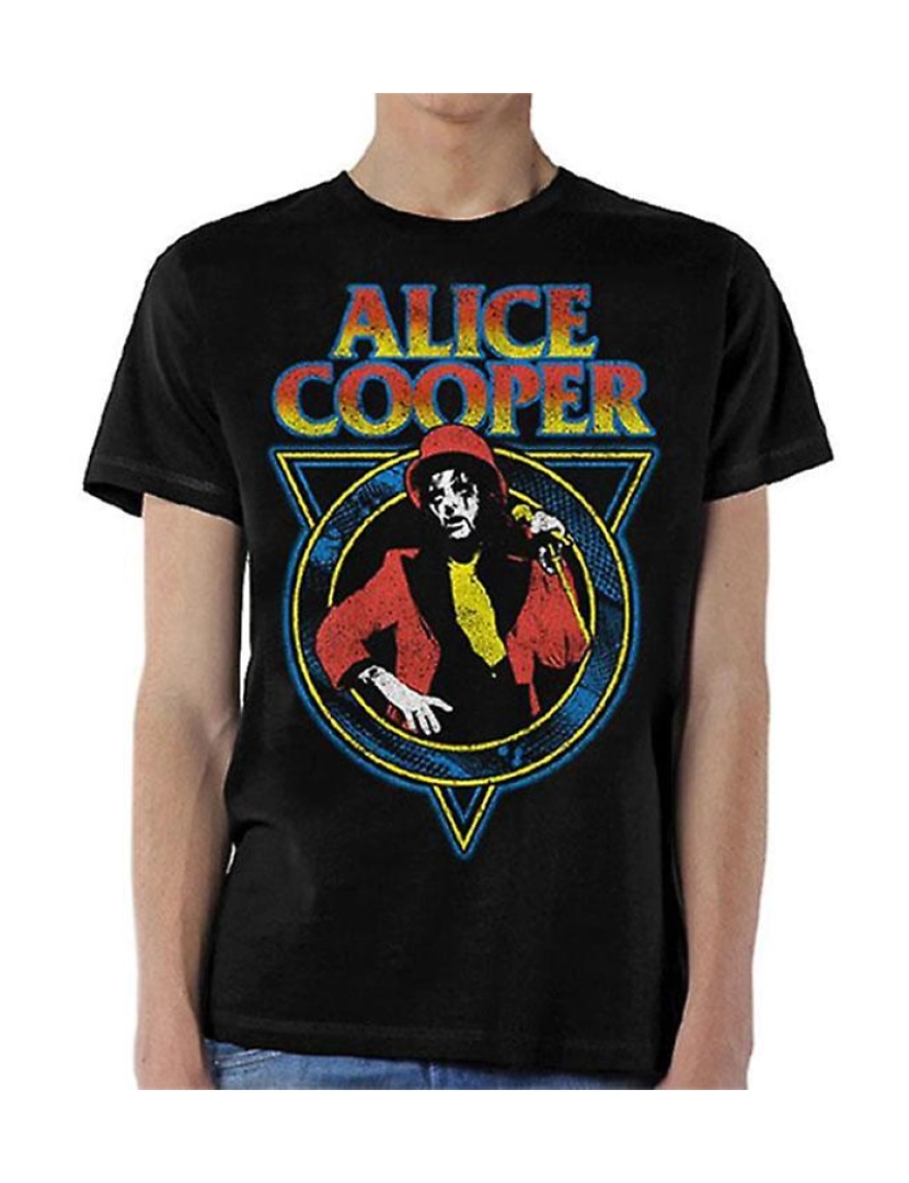 Rockinstone - T-shirt Pele de cobra Alice Cooper