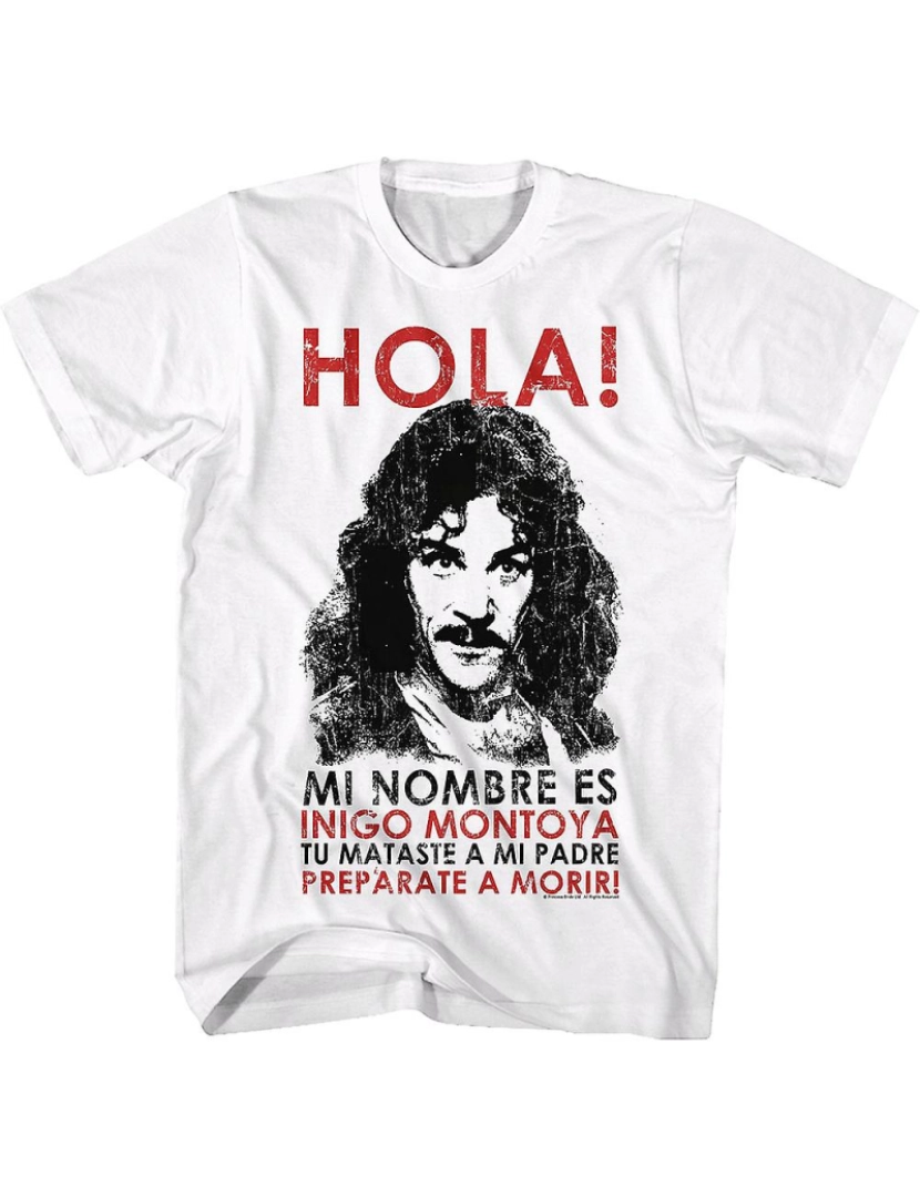 Rockinstone - T-shirt Mi Nombre Es Inigo Montoya Princesa Noiva