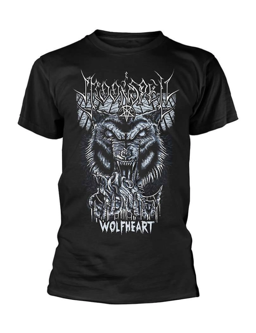 Rockinstone - T-shirt Moonspell Coração de Lobo