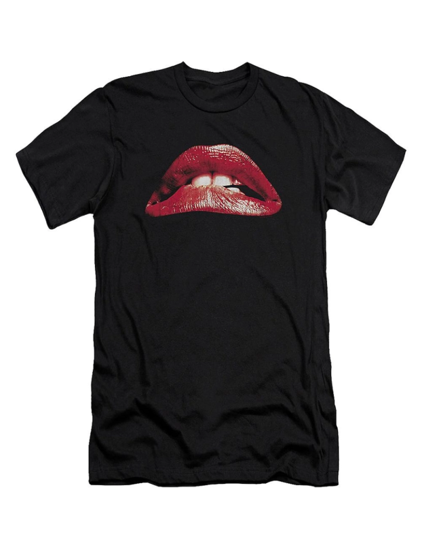 Rockinstone - T-shirt Show de imagens de terror de Lips Rocky