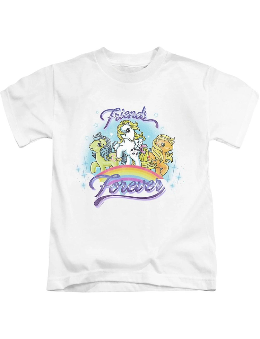 Rockinstone - T-shirt Camisa My Little Pony Amigos Juvenis Para Sempre