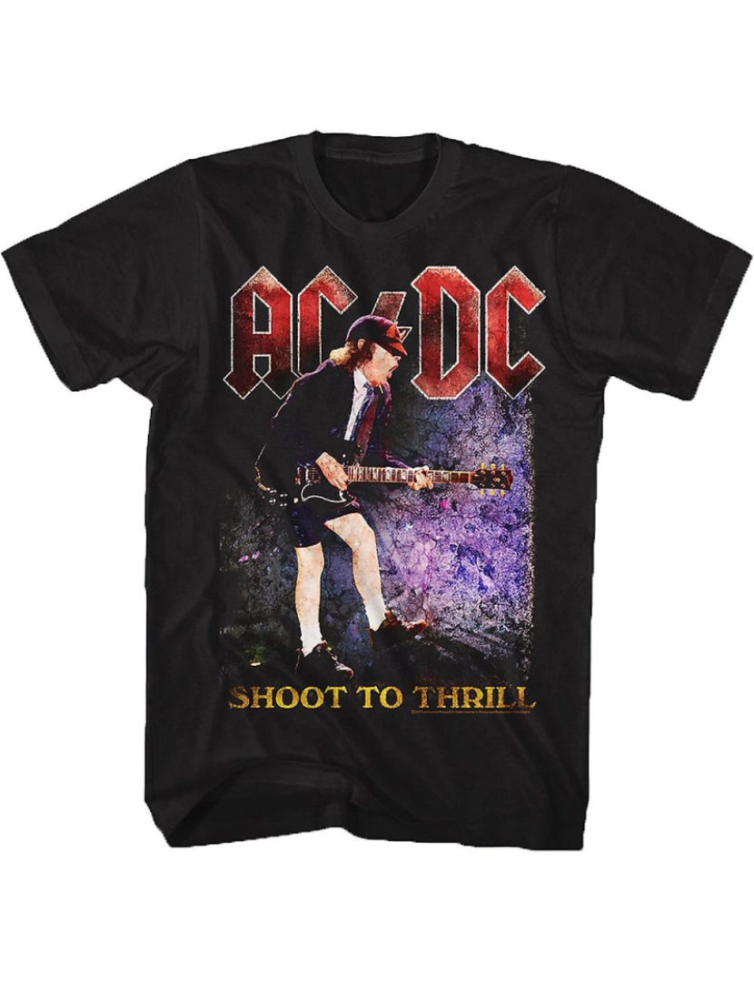 Rockinstone - T-shirt Atire para emocionar ACDC