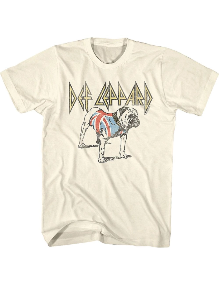 Rockinstone - T-shirt Bulldog Def Leppard