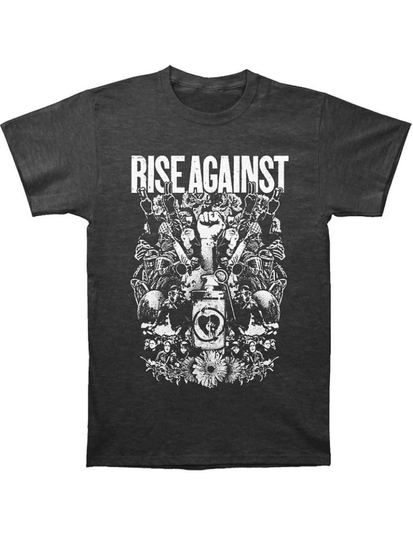 Rockinstone - T-shirt Levante-se contra o protesto