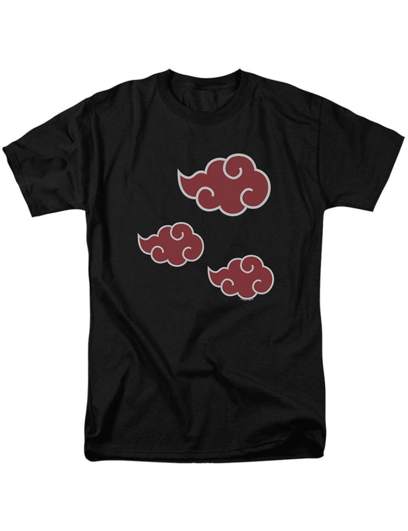 imagem de T-shirt Naruto Akatsuki Nuvens Adulto1