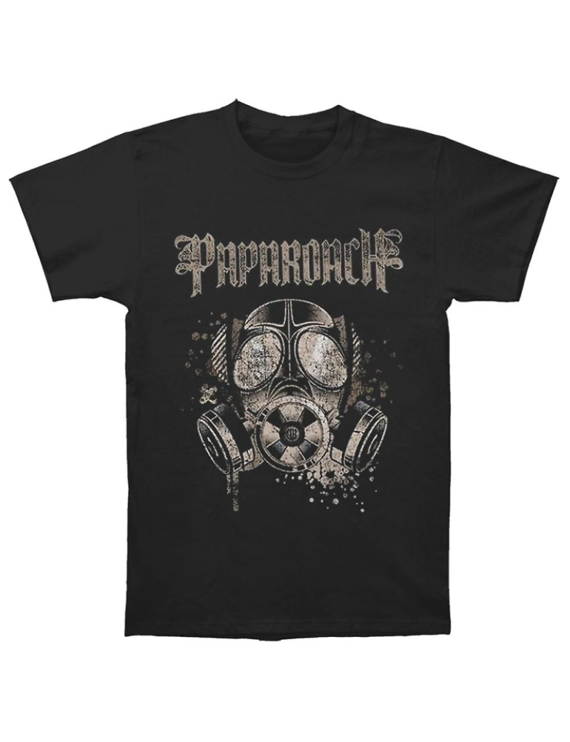 imagem de T-shirt Máscara de gás Papa Roach1