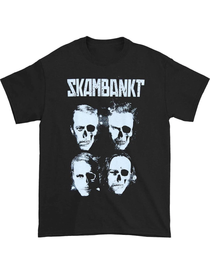 Rockinstone - T-shirt Crânio de Skambankt