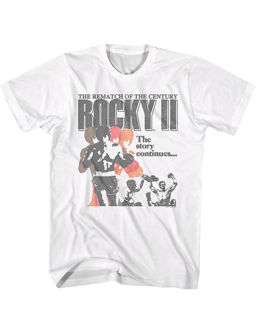 Rockinstone - T-shirt A história continua Rocky II