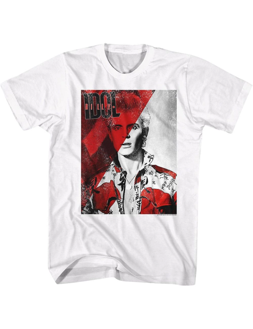 Rockinstone - T-shirt Estreia Billy Idol