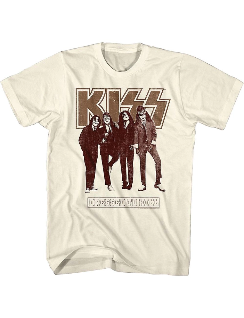 Rockinstone - T-shirt Vestido para matar KISS