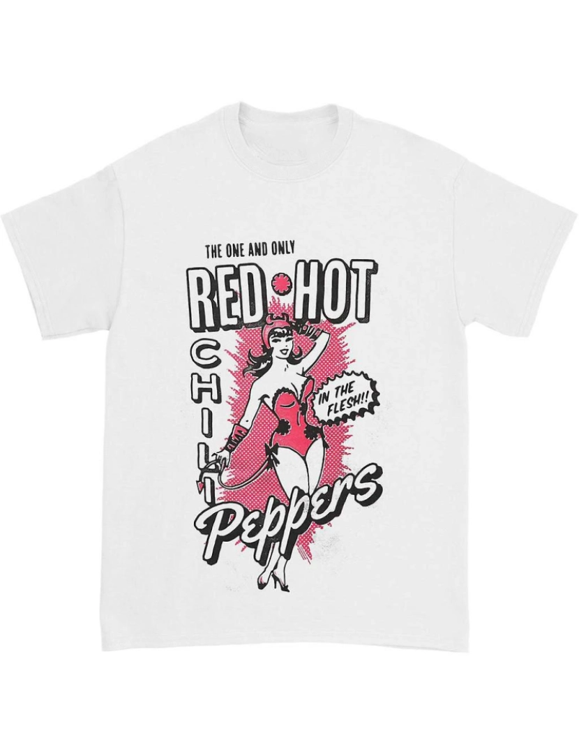 Rockinstone - T-shirt Red Hot Chili Peppers na carne