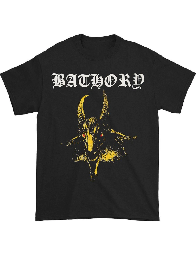 Rockinstone - T-shirt Cabra Amarela Bathory