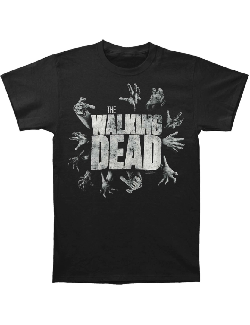 Rockinstone - T-shirt Walking Dead Alcançando Walker