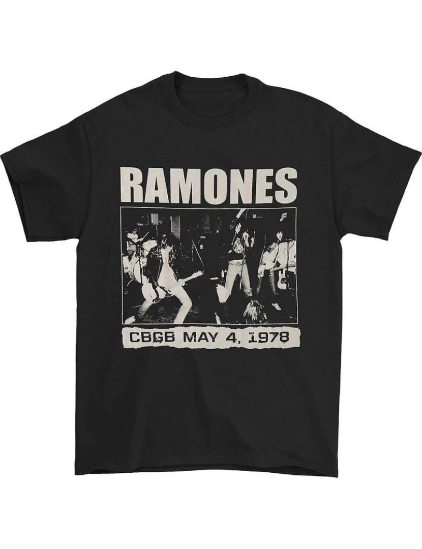 Rockinstone - T-shirt Ramones CBGB 1978