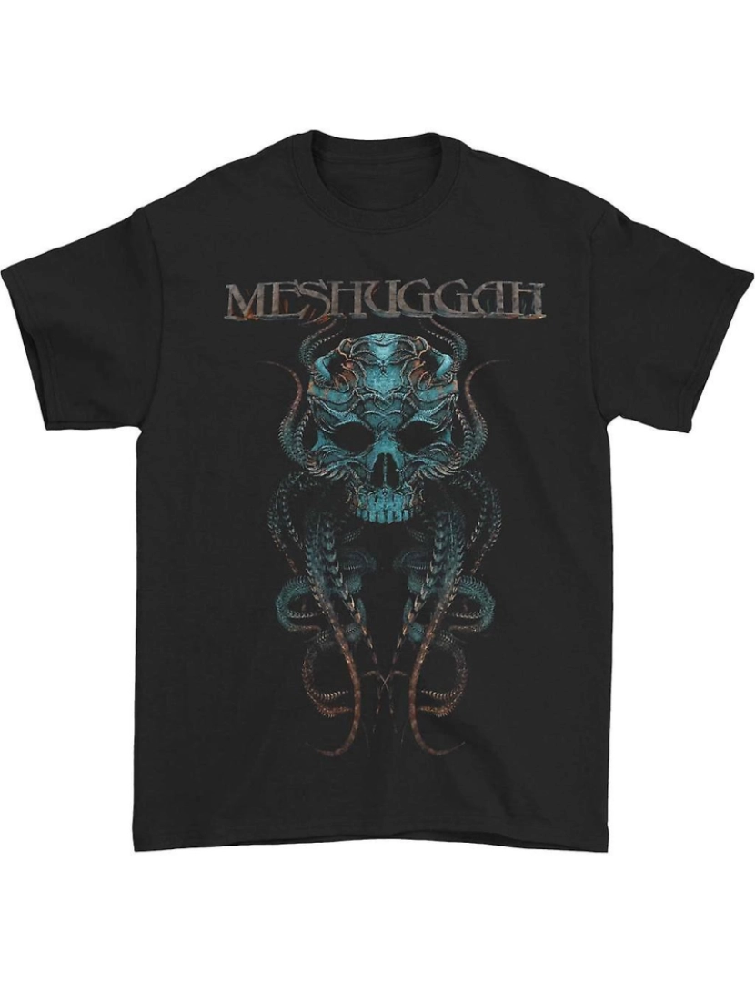 Rockinstone - T-shirt Caveira Meshuggah