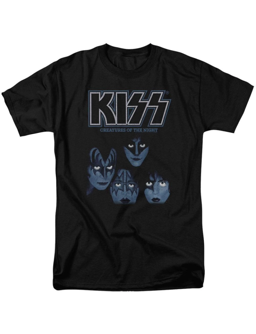 Rockinstone - T-shirt KISS Criaturas da Noite Adulto