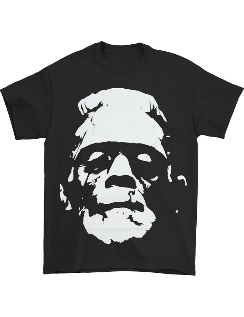 Rockinstone - T-shirt Frankenstein P/B Frank Head