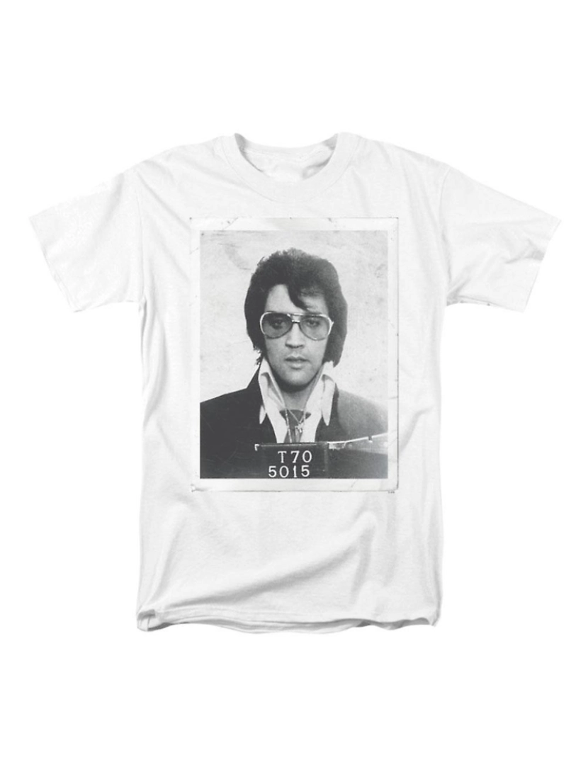 Rockinstone - T-shirt Elvis Presley emoldurado