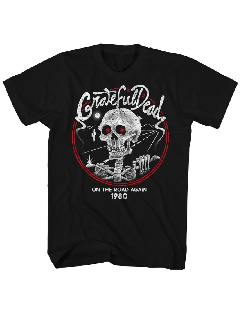 Rockinstone - T-shirt Grateful Dead On The Road Again â€?0 Tour