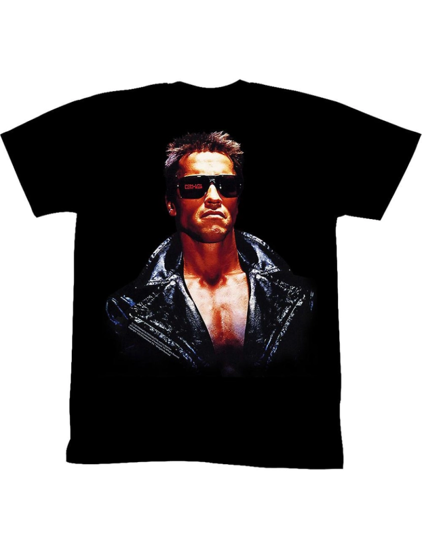 Rockinstone - T-shirt Arnold Schwarzenegger Exterminador do Futuro