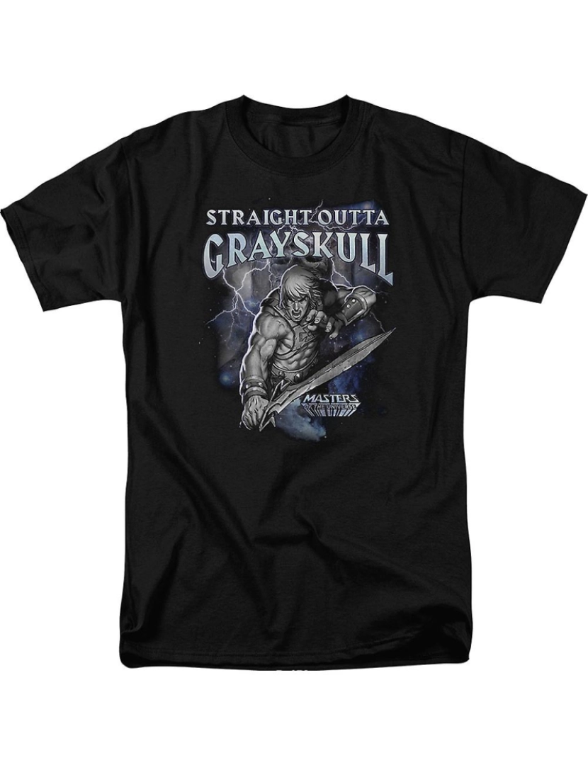 Rockinstone - T-shirt Straight Outta Grayskull Mestres do Universo