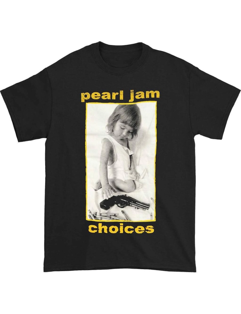 Rockinstone - T-shirt Escolhas de Pearl Jam