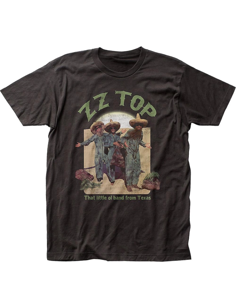 Rockinstone - T-shirt Banda do Texas ZZ Top