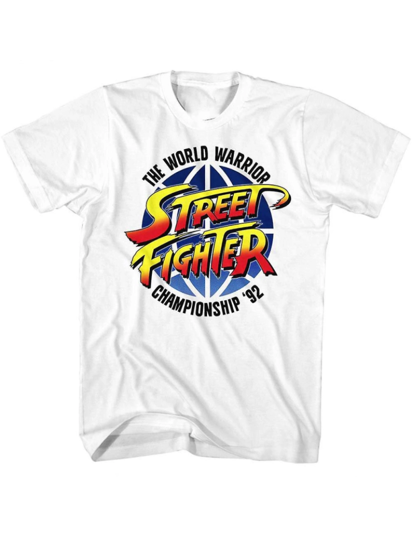 Rockinstone - T-shirt Guerreiro Mundial do Street Fighter