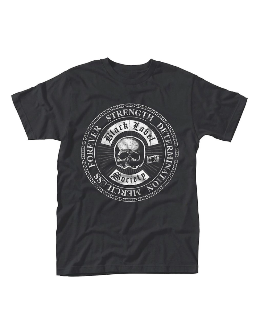 Rockinstone - T-shirt Força da Sociedade Black Label