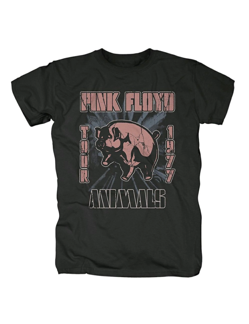 Rockinstone - T-shirt Turnê dos Animais do Pink Floyd 1977