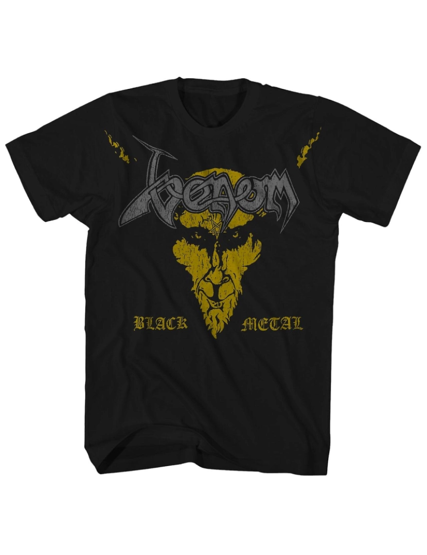 Rockinstone - T-shirt Camiseta Venom Black Metal Álbum Venom