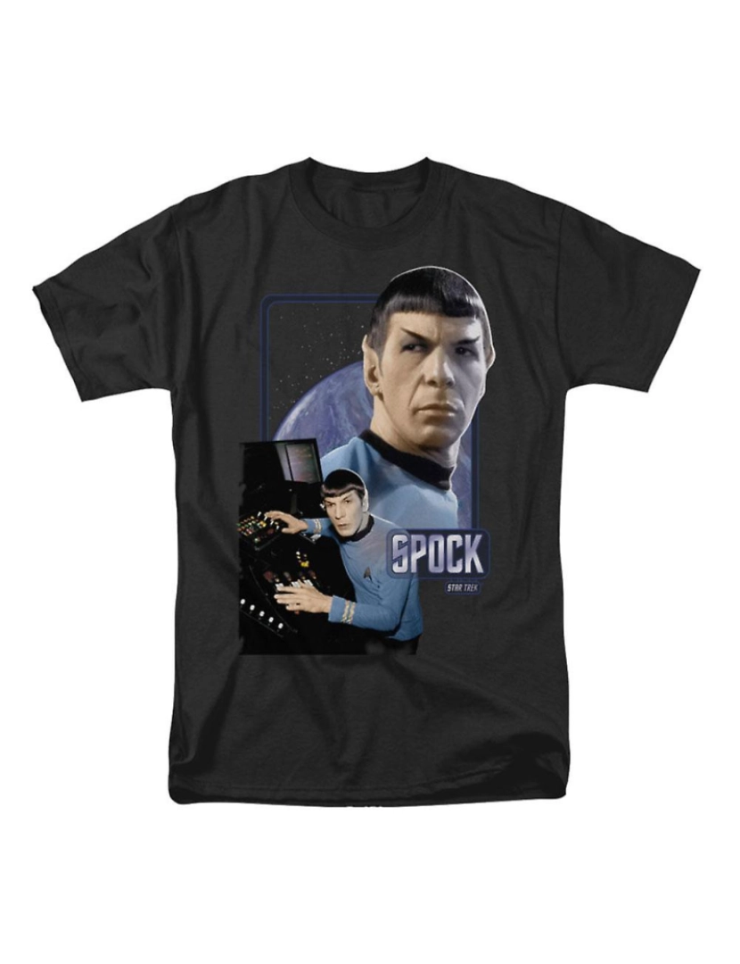 Rockinstone - T-shirt Spock de Jornada nas Estrelas