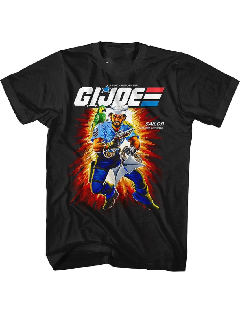 imagem de T-shirt Box Art Naufrágio GI Joe1