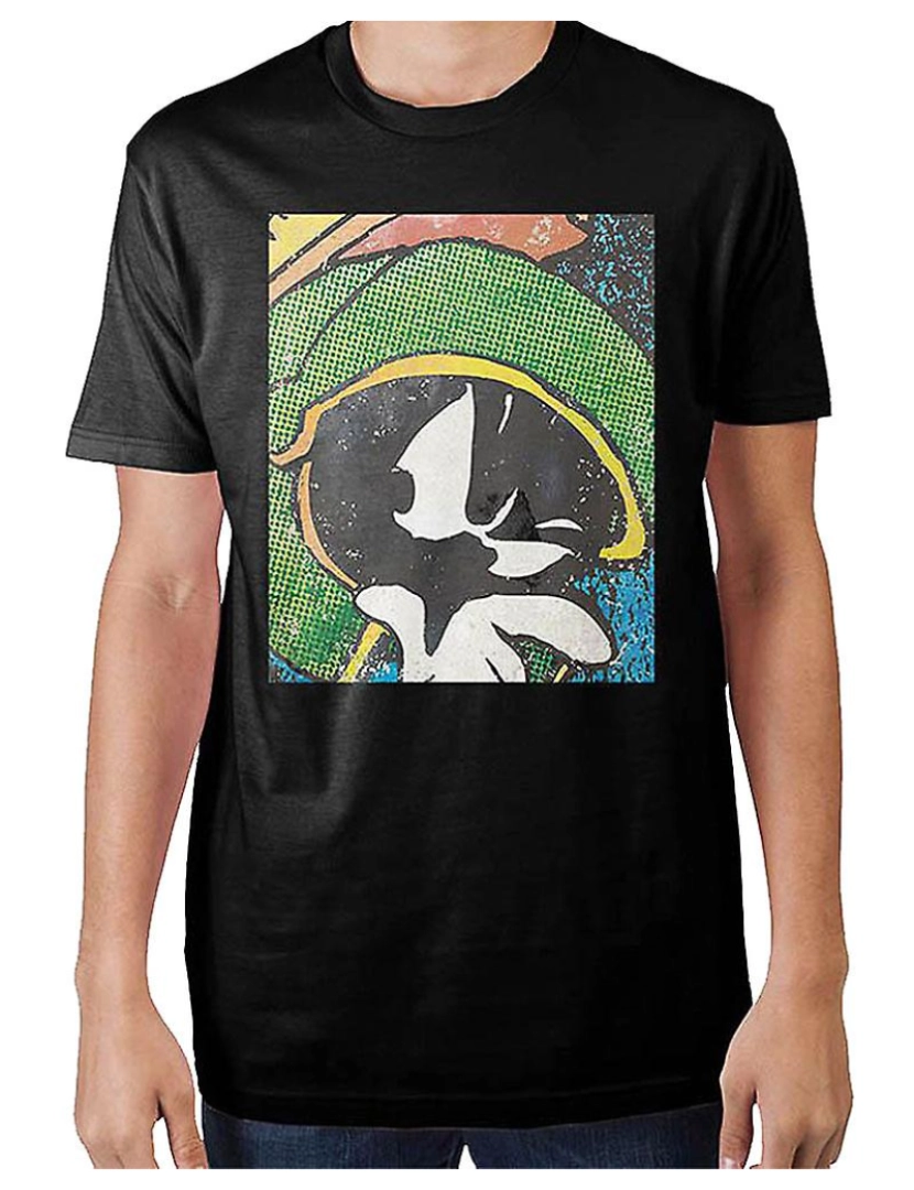 Rockinstone - T-shirt Camisa Marvin, o Marciano Looney Tunes