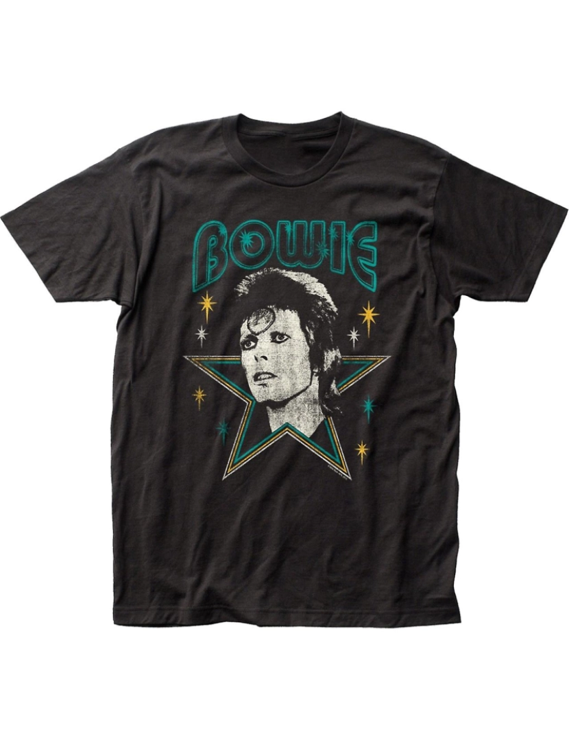 Rockinstone - T-shirt David Bowie David Bowie Estrelas