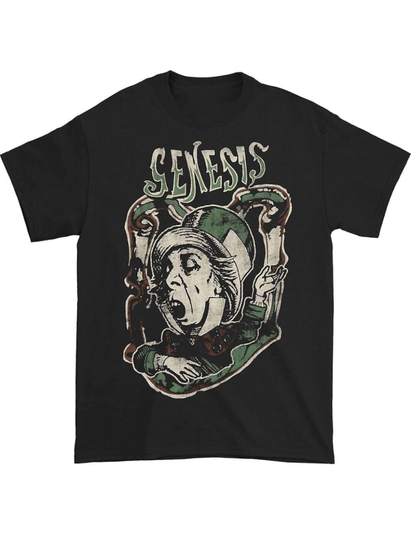 Rockinstone - T-shirt Gênesis Chapeleiro Maluco 2